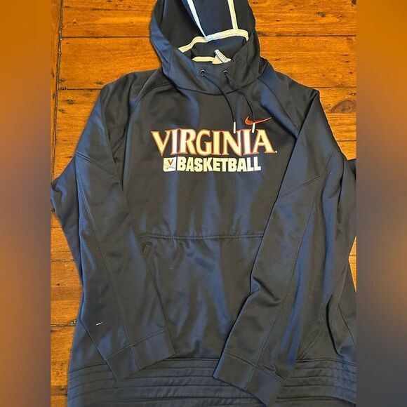 University of Virginia Basketball Hoody EUC Size L - Picture 1 of 2